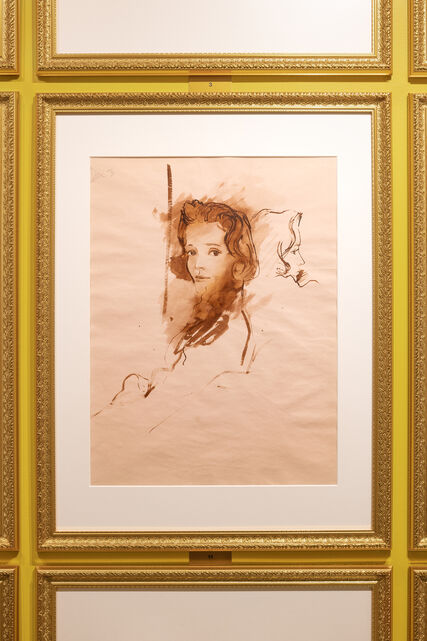 Acne Paper Palais Royal presents a collection of 70 portrait drawings from the René Bouché Studio Archive. 