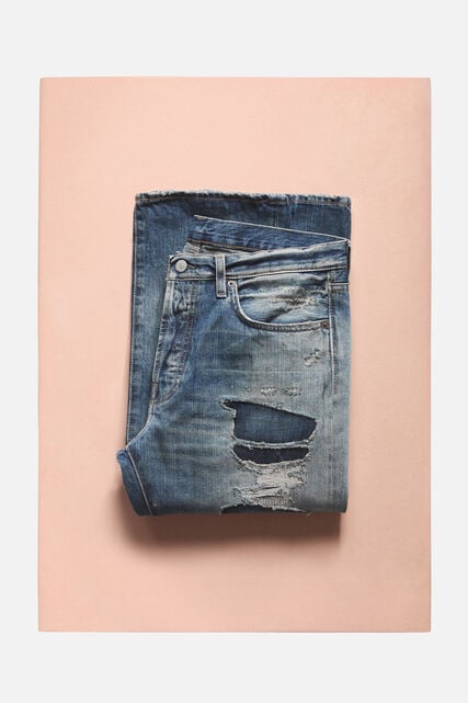 Acne Studios treated denim Jeans
