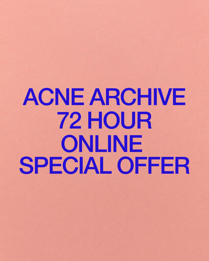 Acne Archive - Coming Soon
