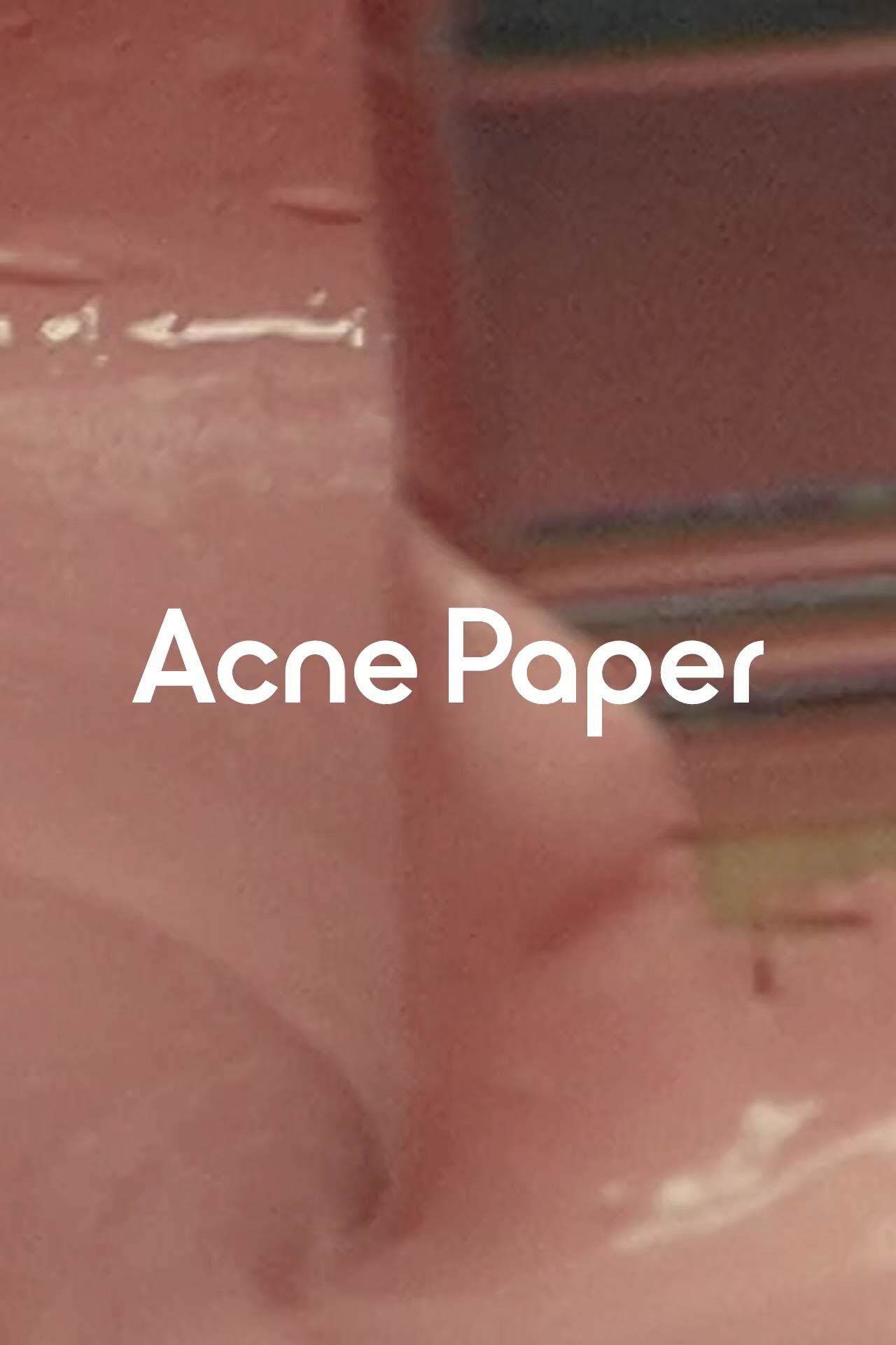 Acne Studios – Acne Paper