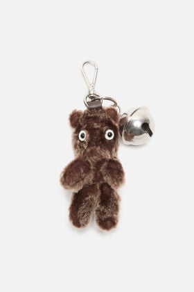 Acne Studios brown bear charm