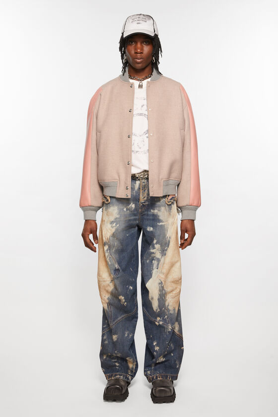 Acne Studios - Loose fit denim trousers - Mid Blue