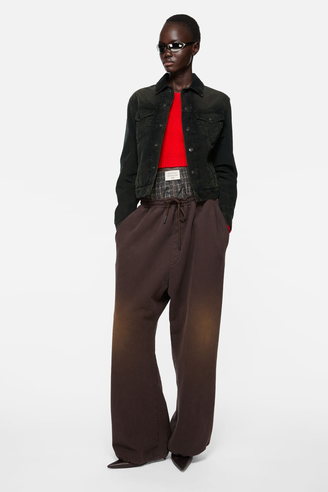 Corduroy jacket, Black, 2000x