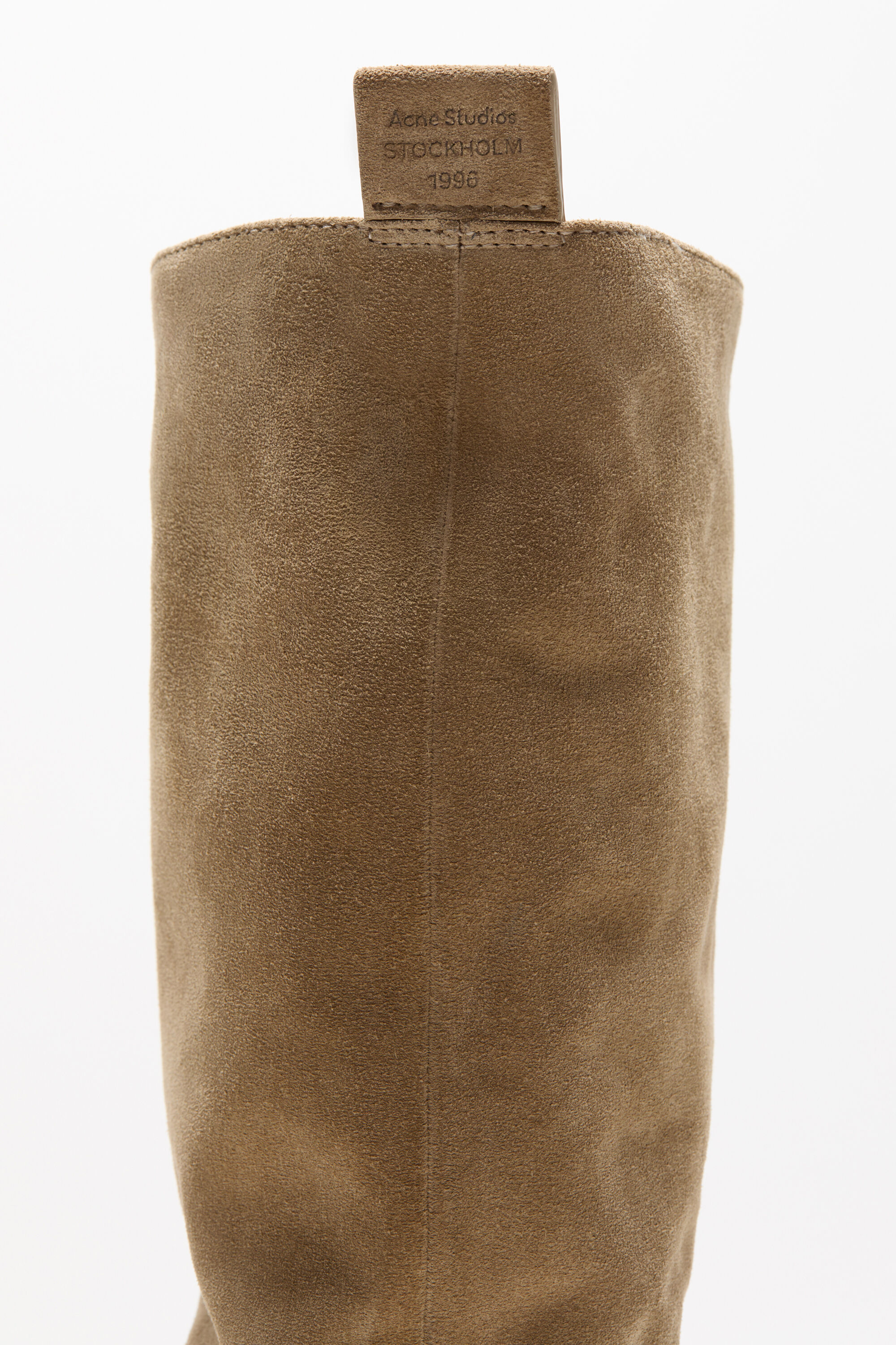 Acne Studios - スラウチサドルブーツ - ベージュ