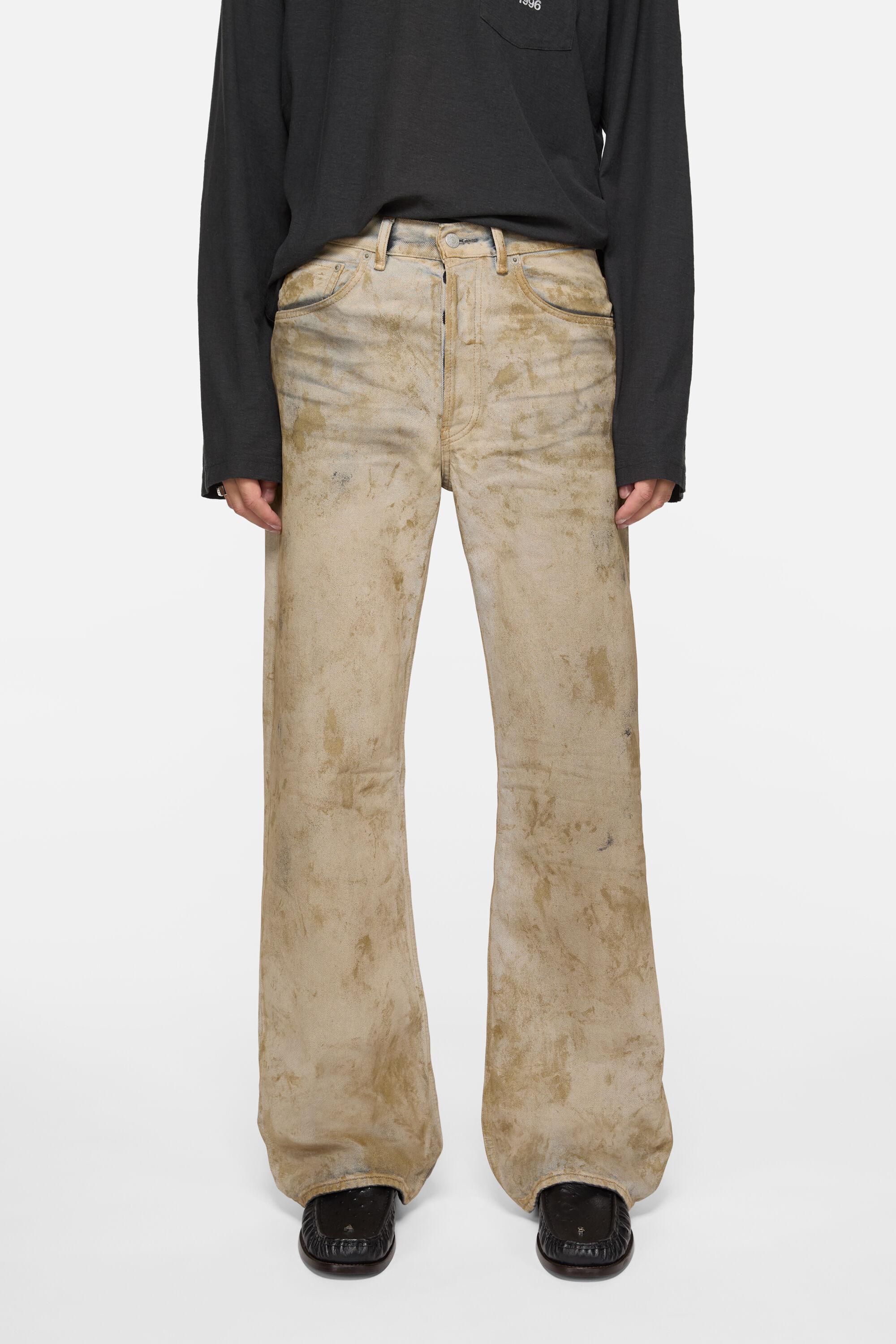 Acne Studios - Regular fit jeans - 2021M - Sand beige