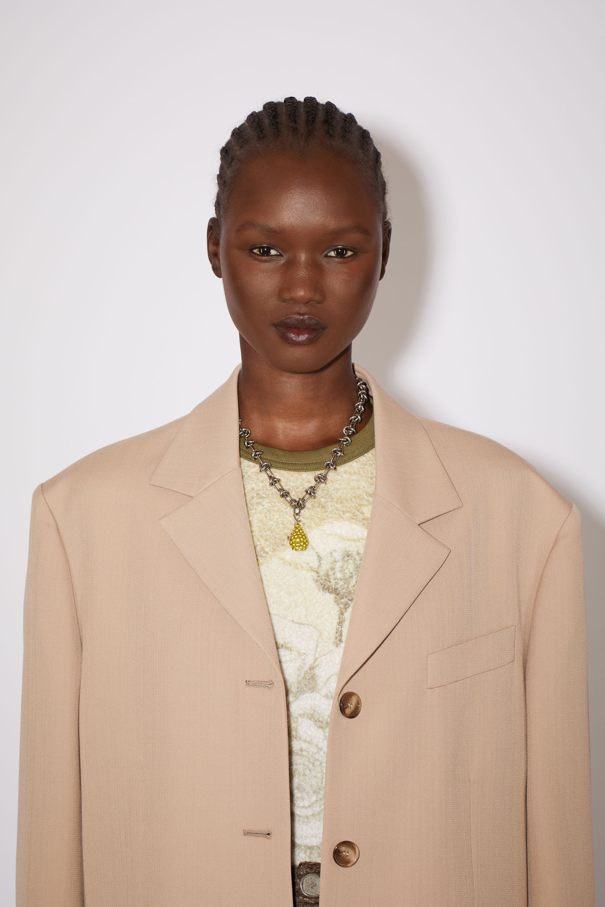 Acne Studios - Tailored suit jacket - Beige