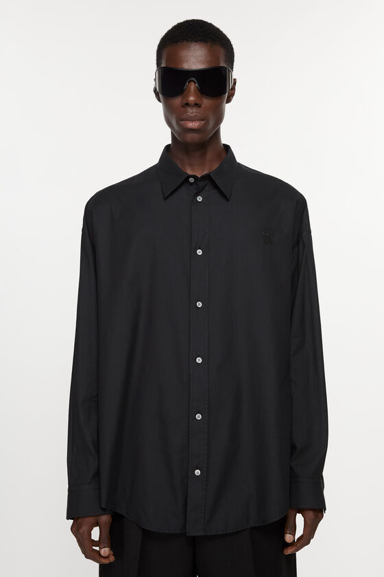 Acne Studios - ボタンアップシャツ - ブラック