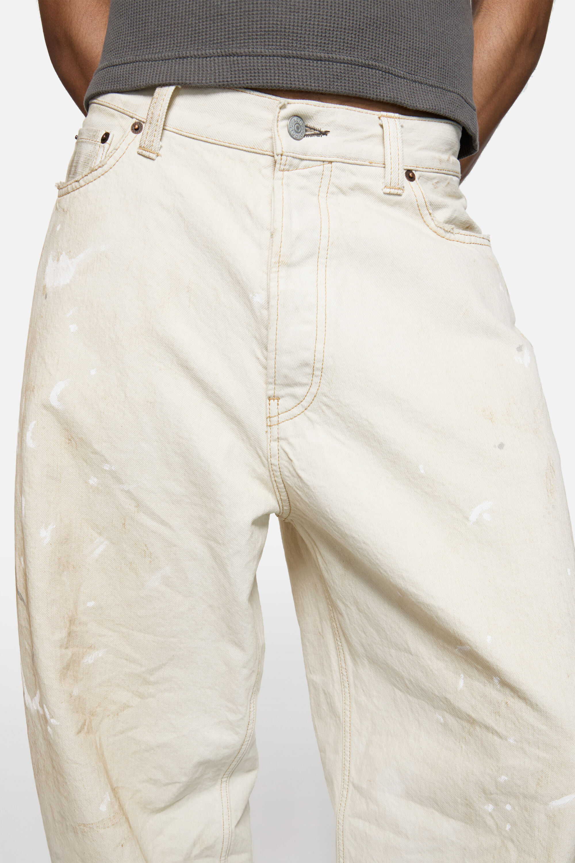 Acne Studios - Loose fit jeans - 2023 - White