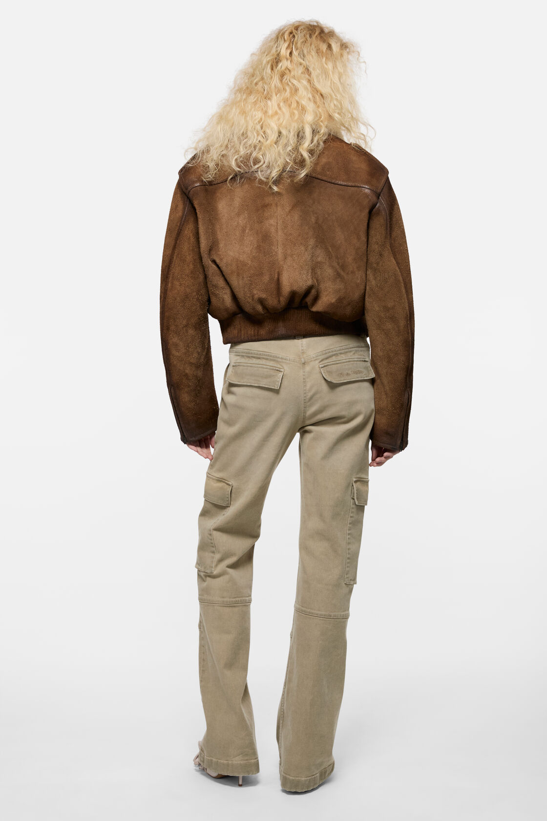 Twill cargo trousers, Camel Beige, 2000x