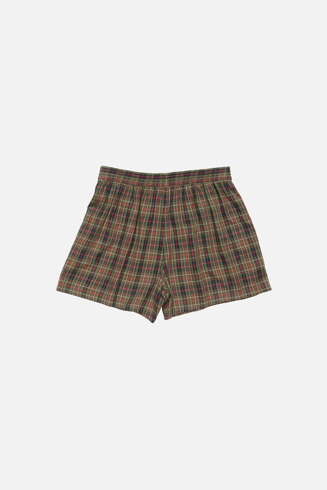 Casual check shorts, Green multi, 2000x