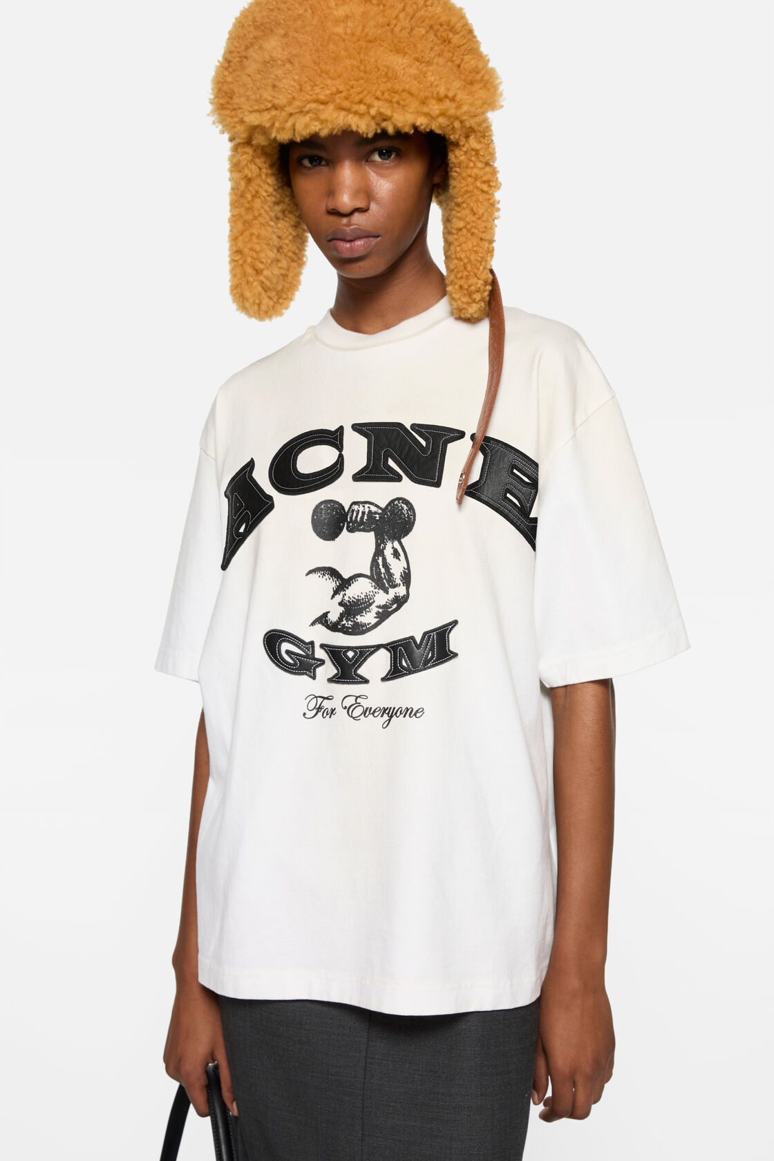 Logo t-shirt, Dusty white, 2000x