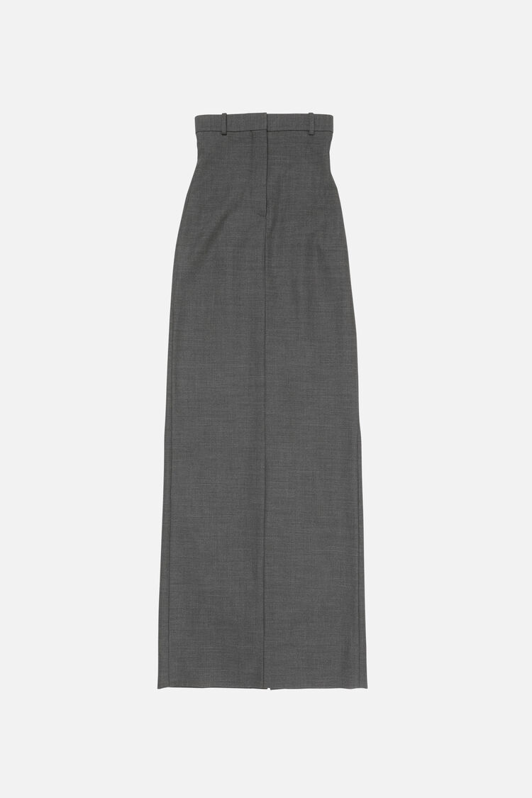 FN-WN-SKIR000886, Dark Grey Melange