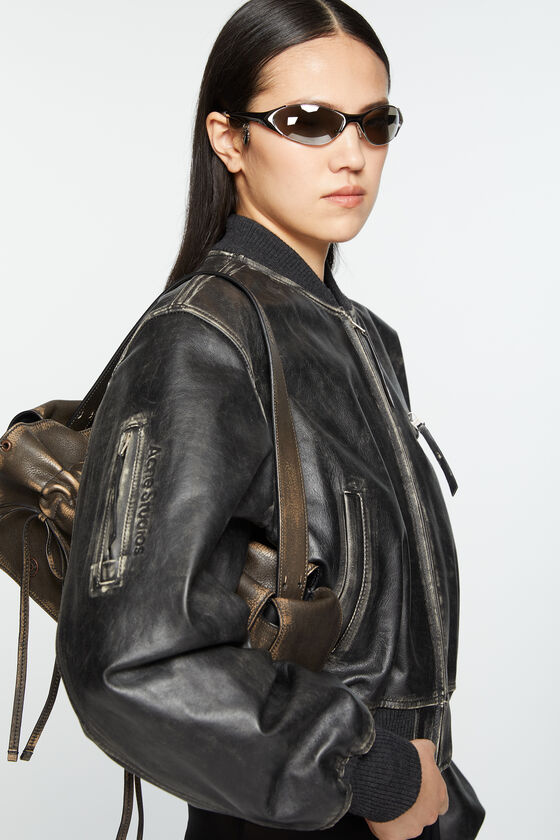 23aw[即完商品]Acne studios レザーボンバージャケット - その他