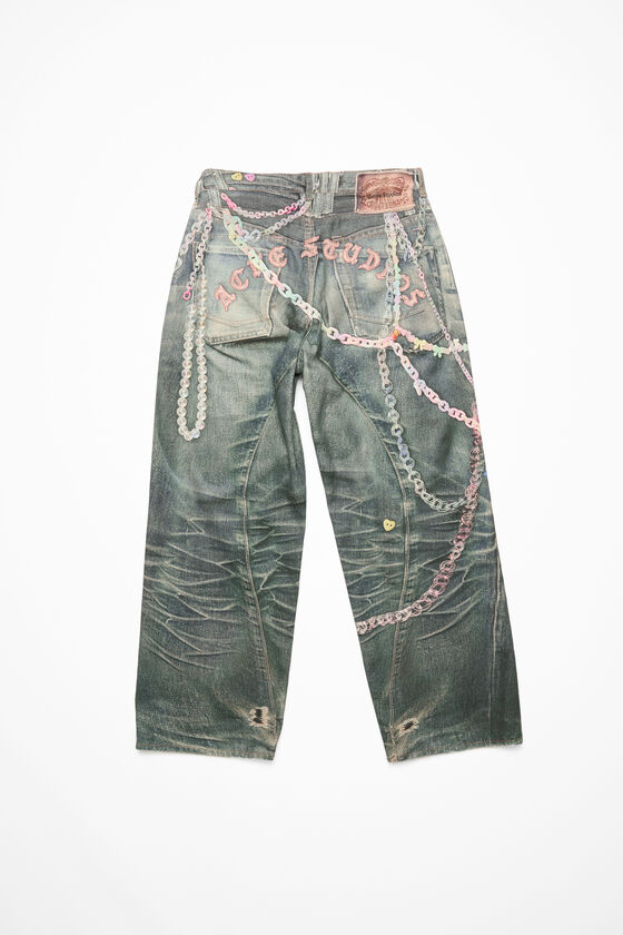 Acne Studios - Baggy fit jeans - 1981F - Mid Blue 