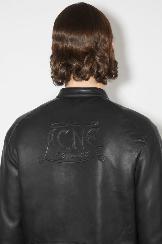 Acne Studios Embossed Leather Jacket