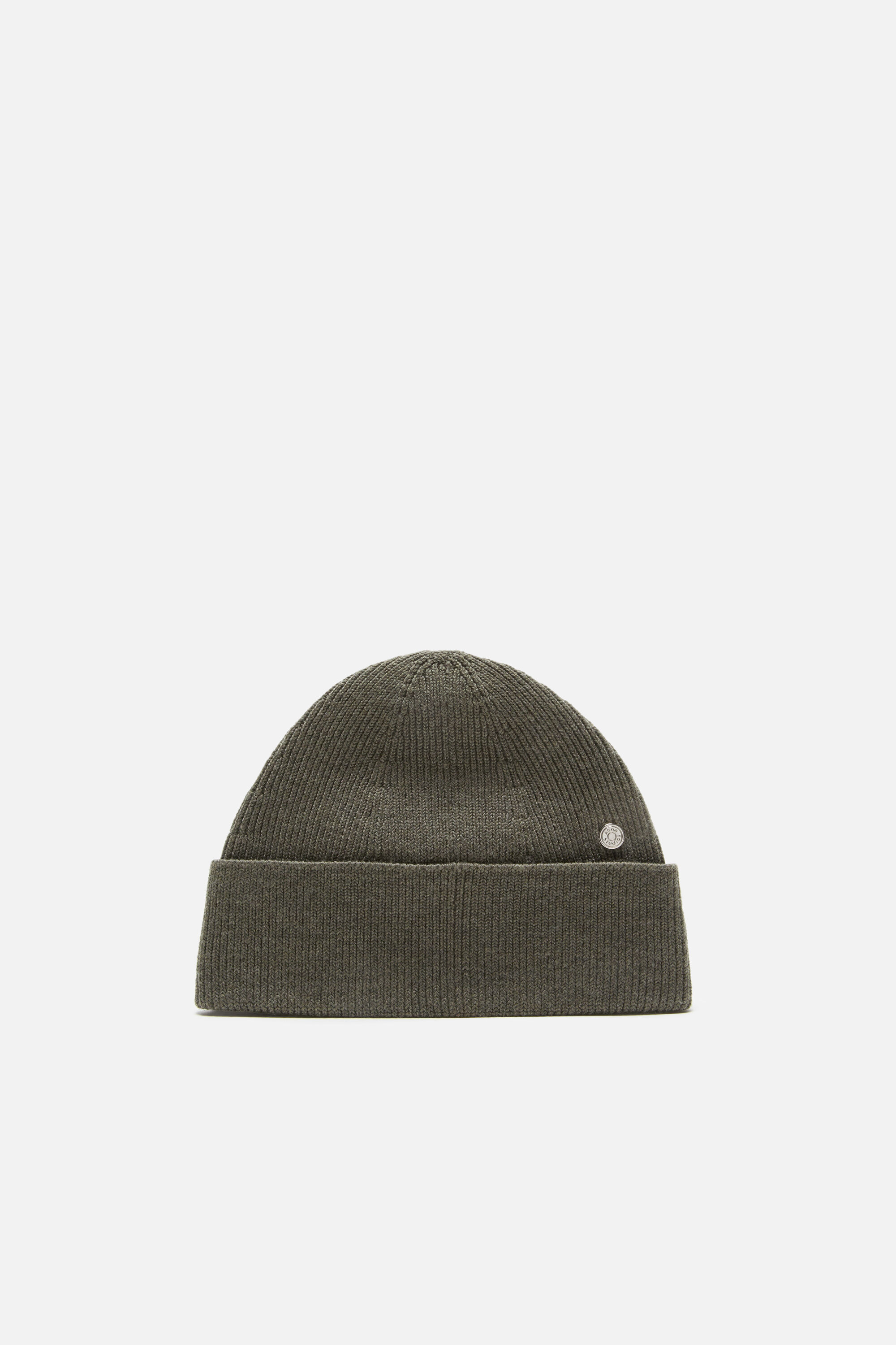 Acne Studios - Wool beanie with rivet - Dark Navy Melange