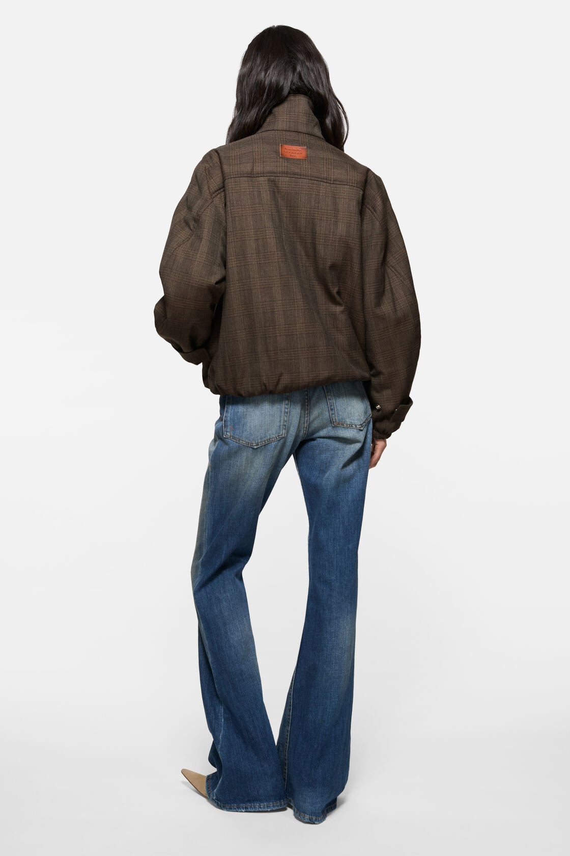 Wool jacket, Brown/black, 2000x