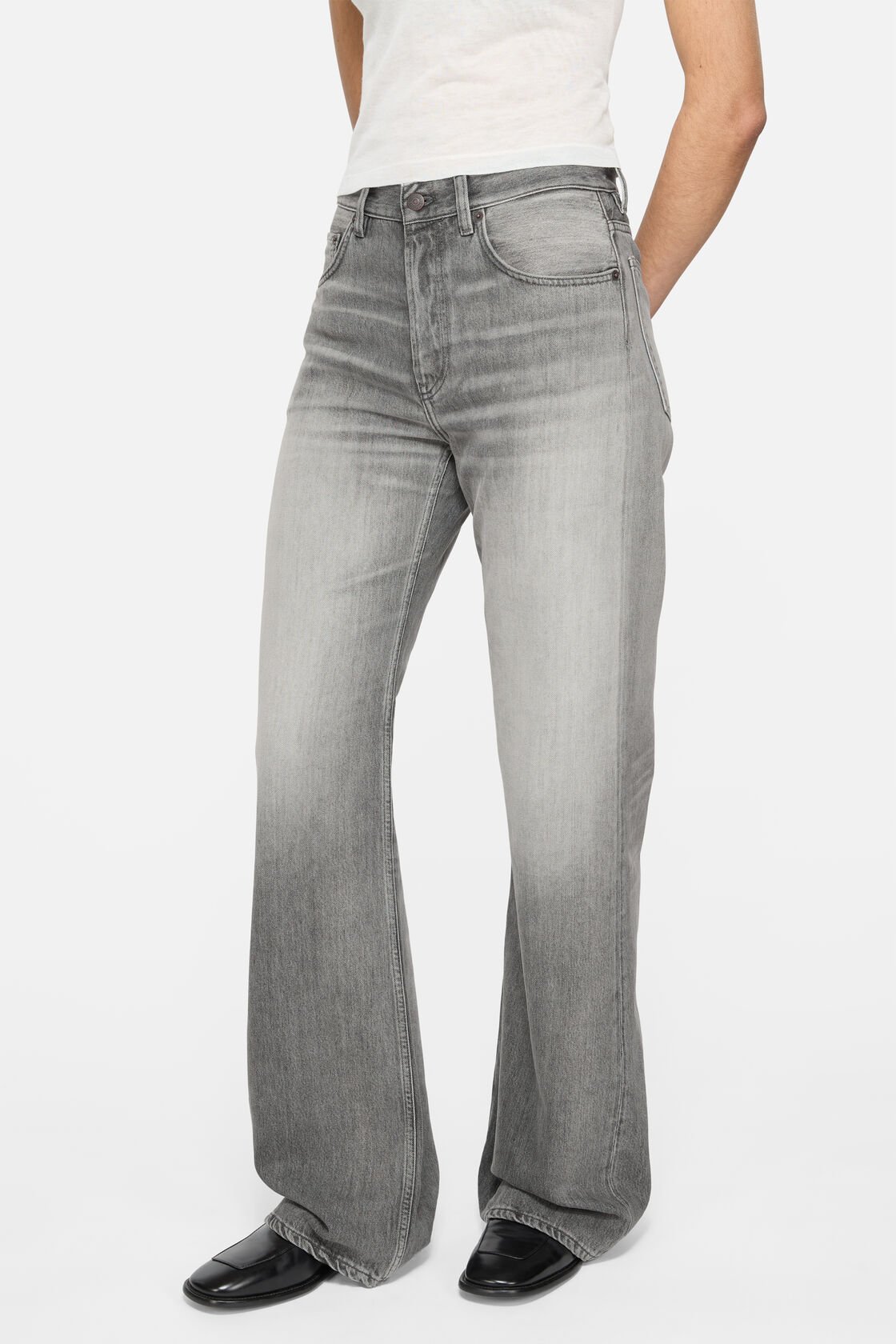 Regular fit jeans - 2021F, Ash grey, 2000x