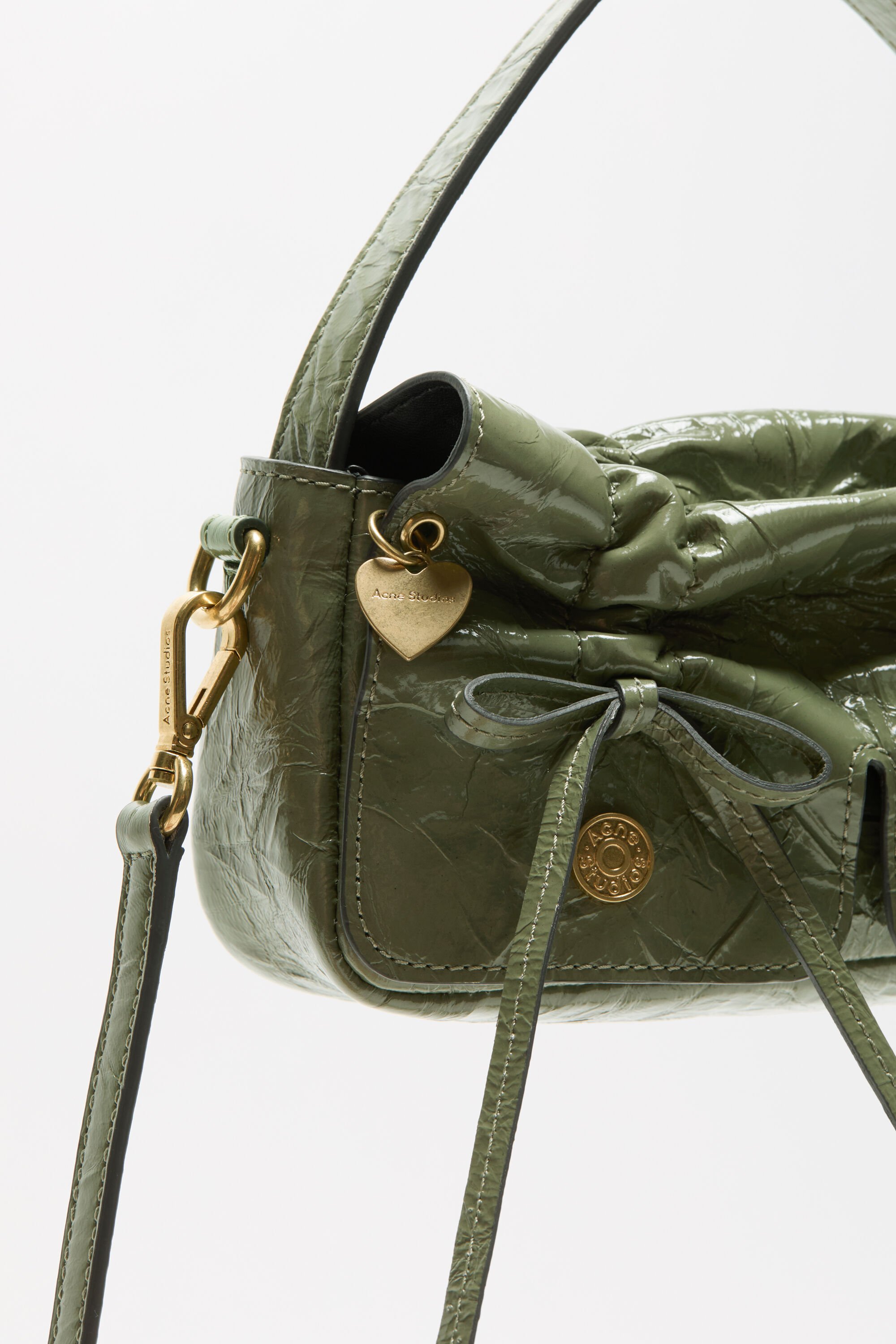 Acne Studios - Multipocket micro bag - Wheat green