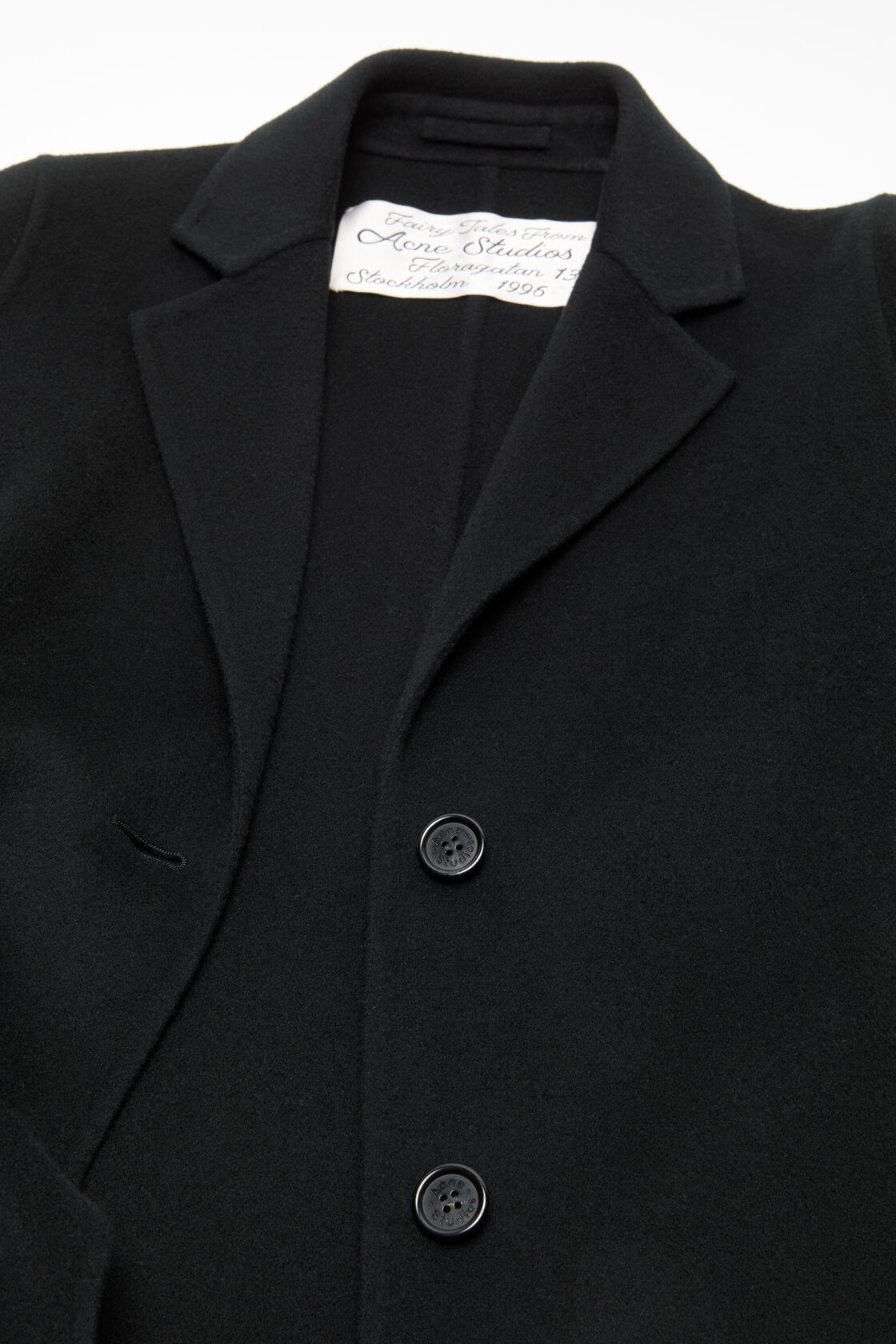 Tailored wool coat, Black, 2000x