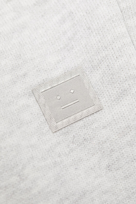 Acne Studios - コットンスウェットパンツ - ペールグレーメランジ