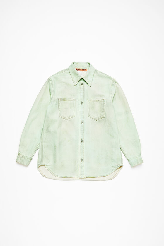 Acne Studios - デニムボタンアップシャツ - リラックスフィット 