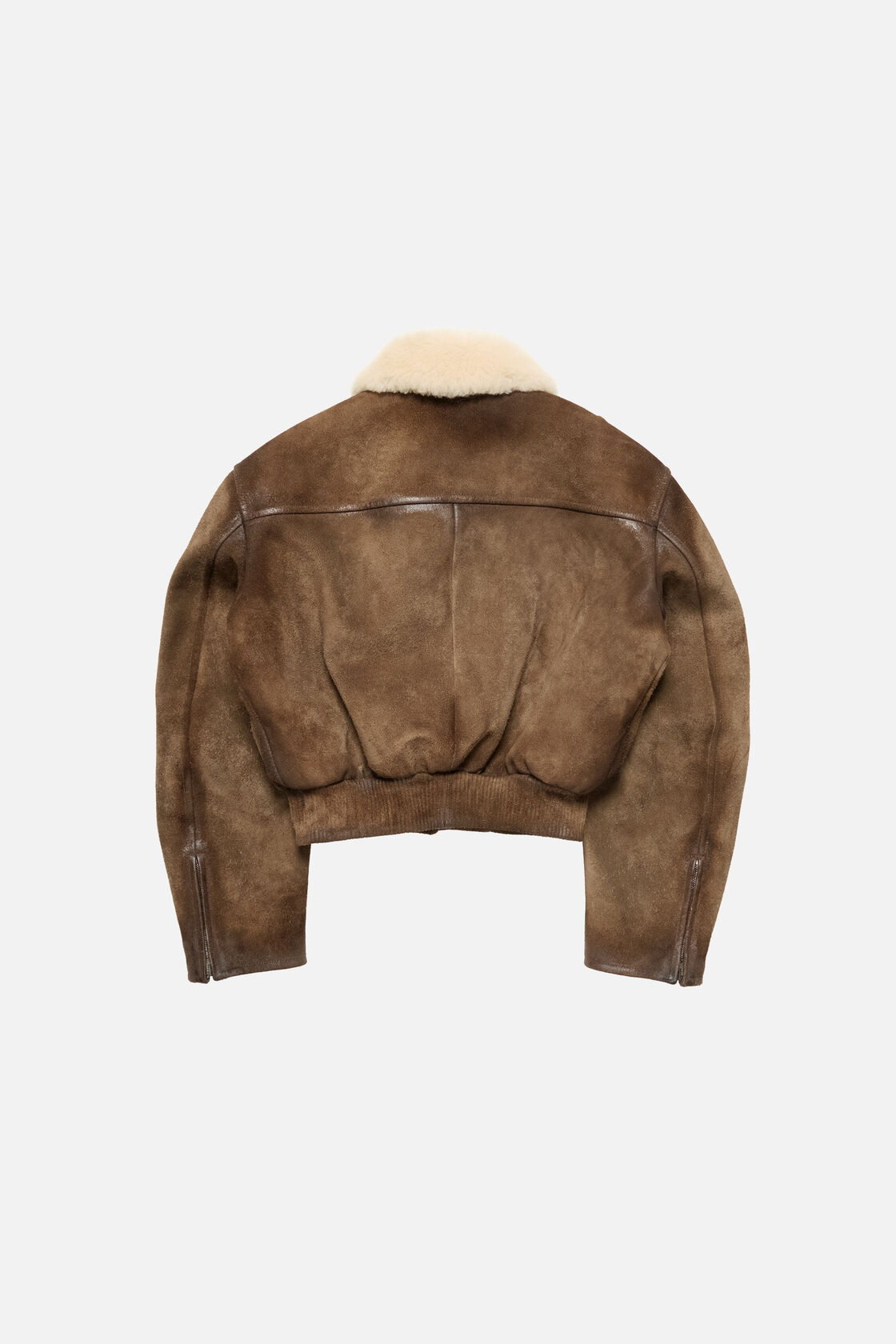 Suede bomber jacket, Camel brown, 2000x