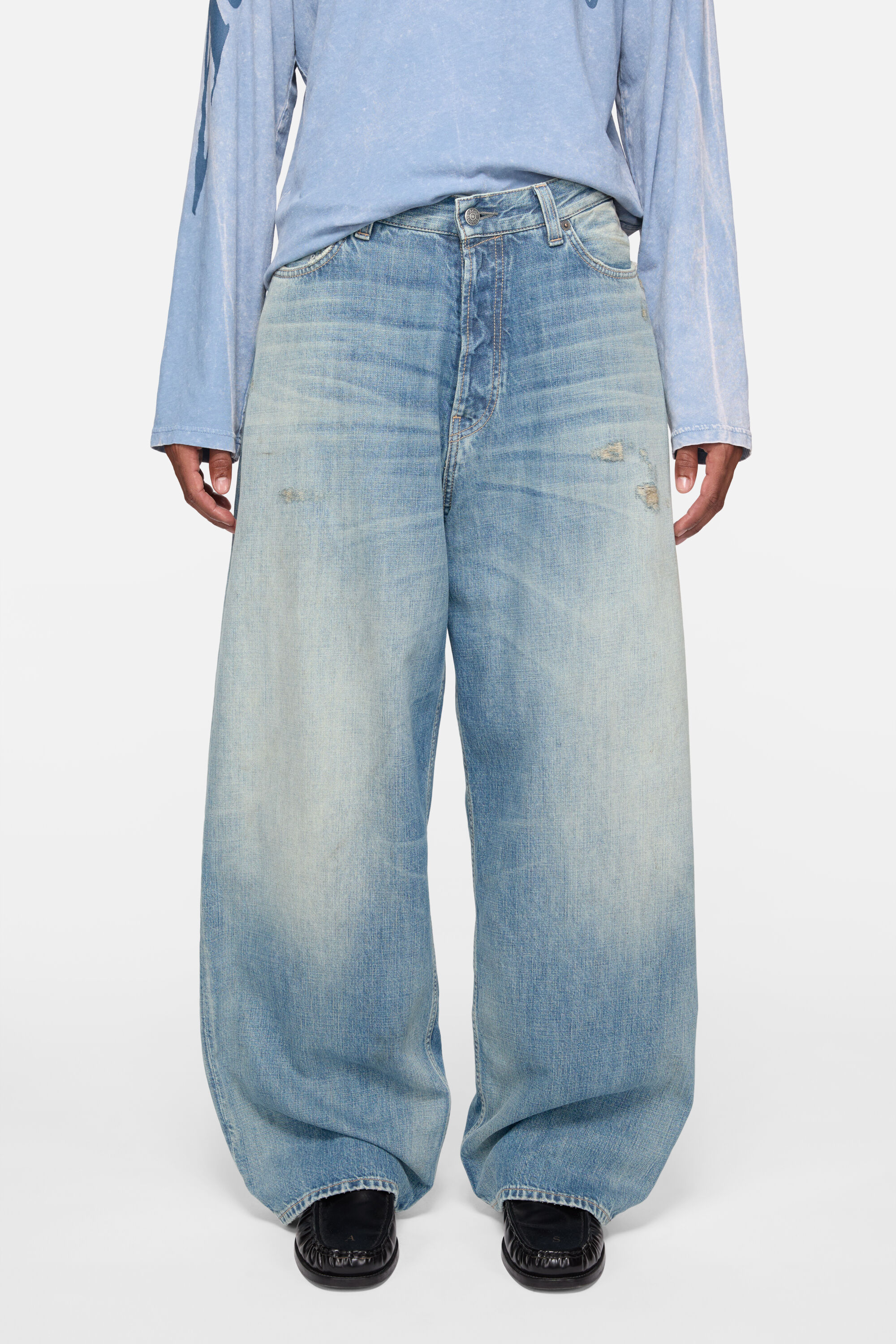 Acne Studios - Loose fit jeans - 2023 - Mid Blue