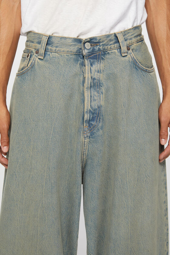 Acne Studios - Super baggy fit jeans - 2023M - Blue/beige