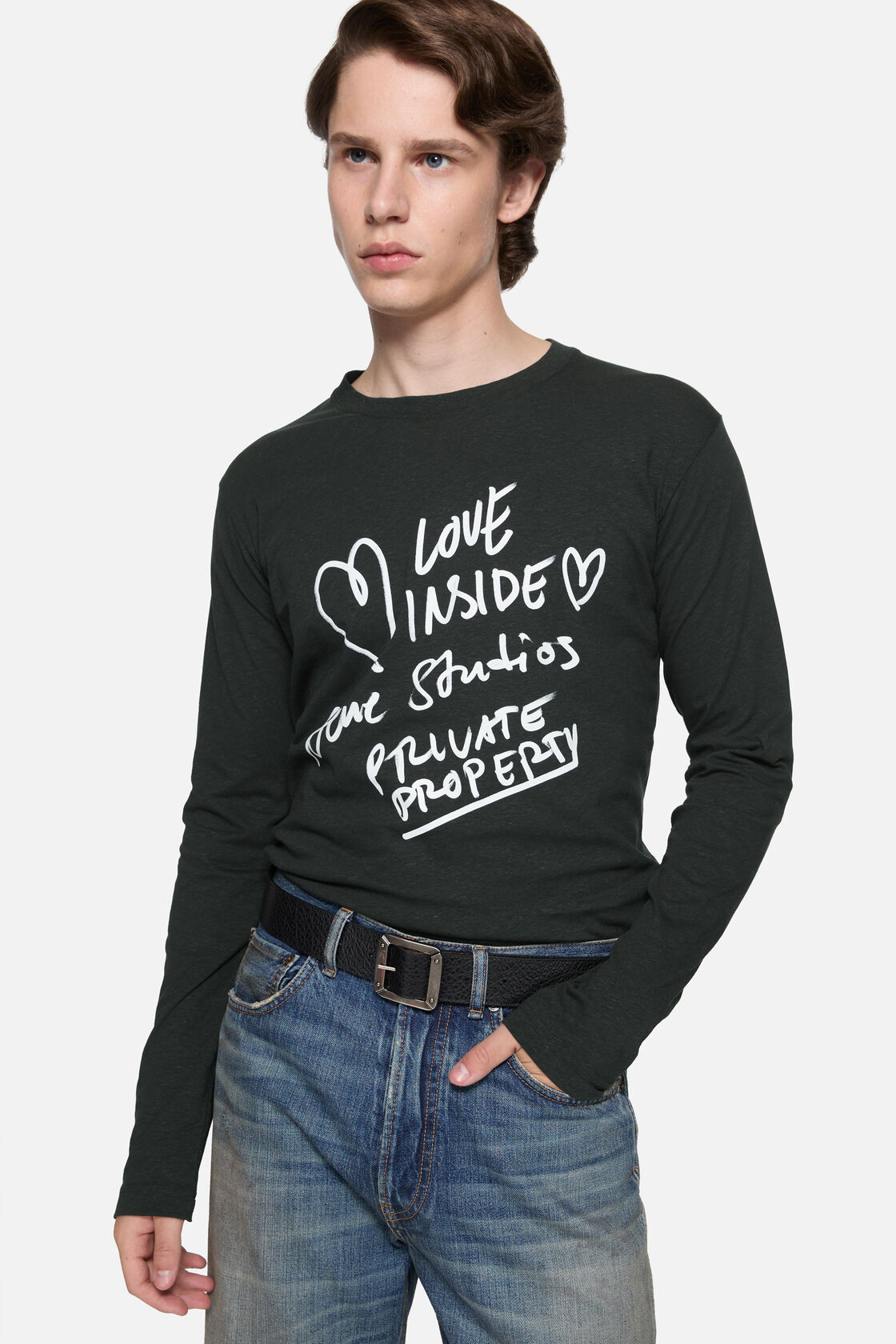 Graphic t-shirt, Black, 2000x