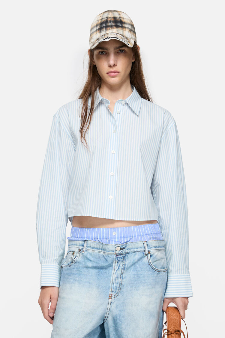 FN-WN-BLOU001164, Light blue/white