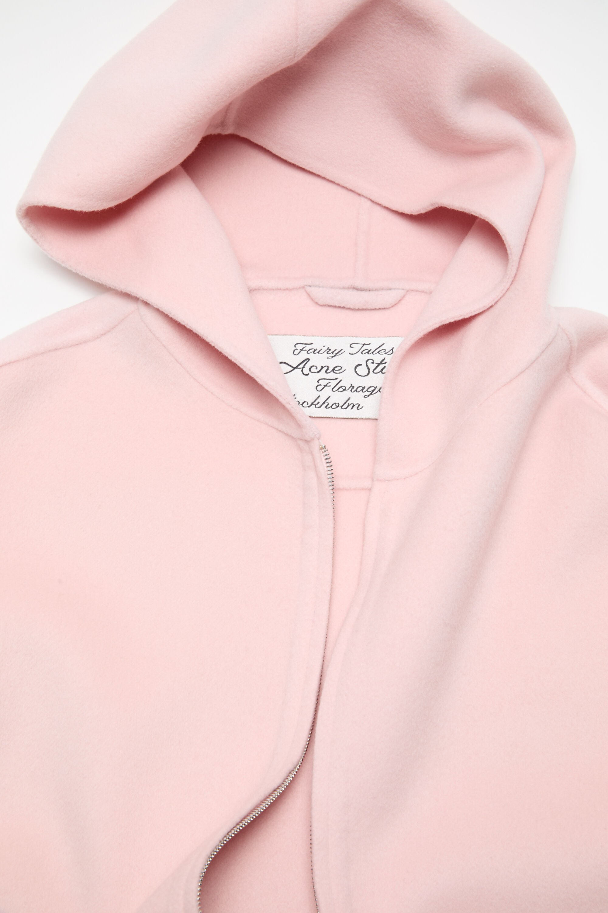 Acne Studios - カシミヤフード付きジャケット - ベビーピンク