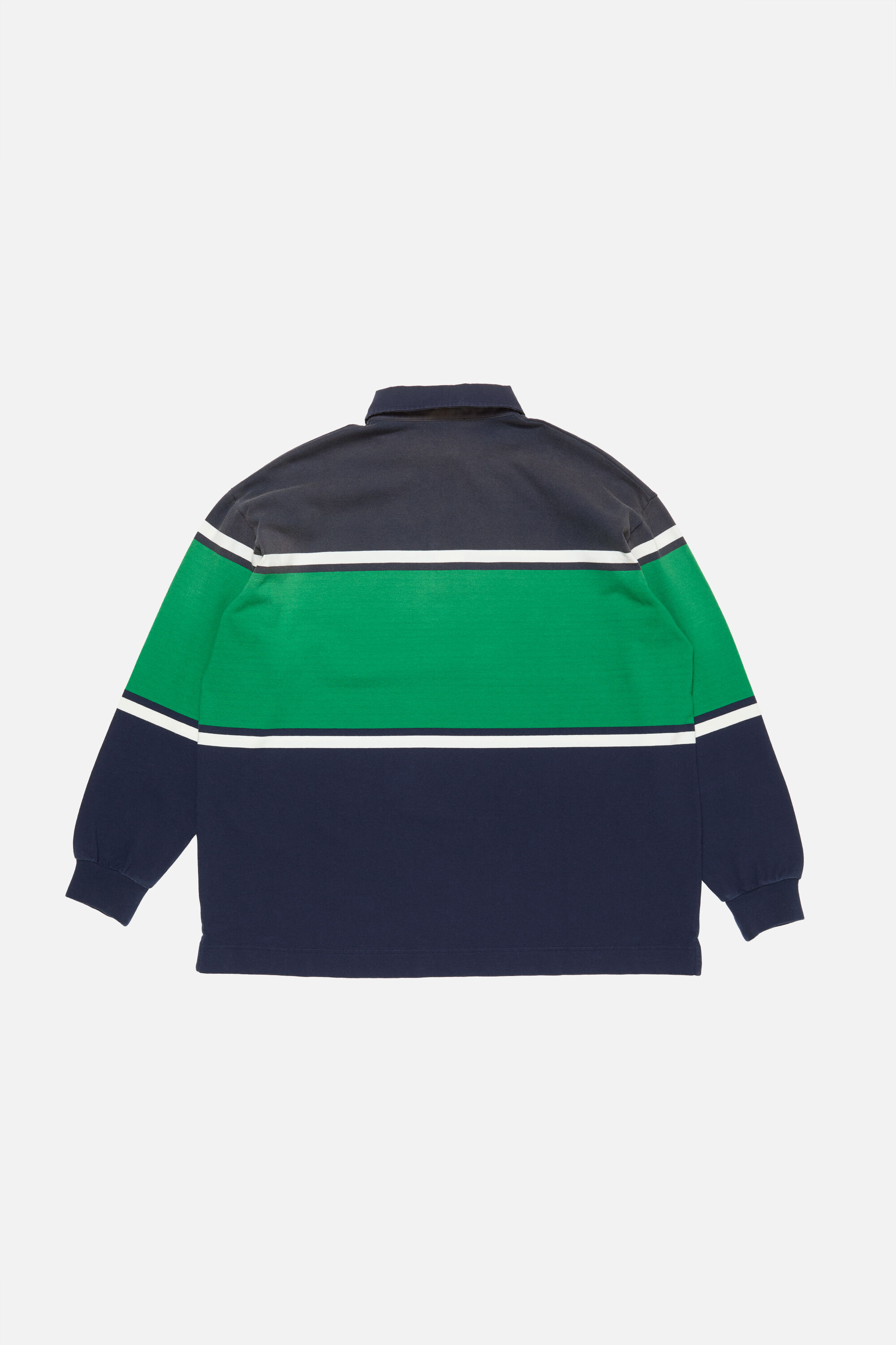 Acne Studios - Polo sweater dress - Navy/green Acne Studios - Polo sweater dress - Navy/green