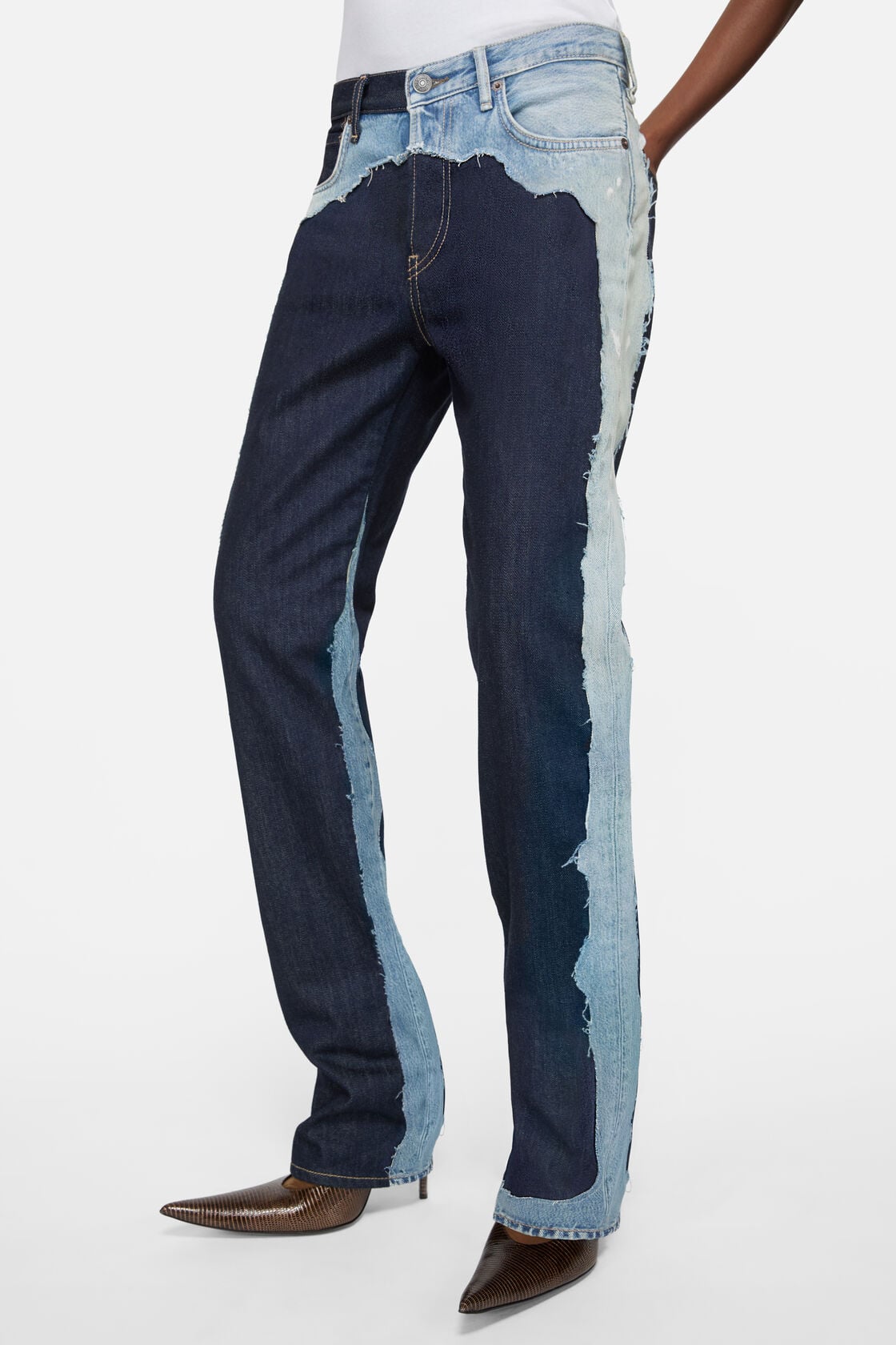Patchwork Jeans - 2009F, Indigo/blue, 2000x