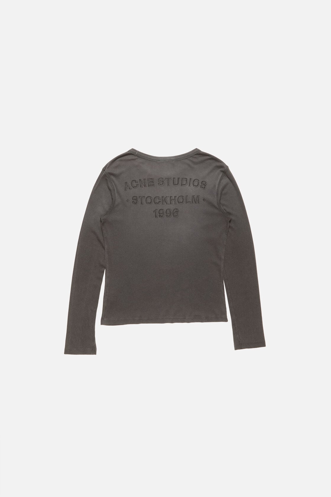Sprayed logo t-shirt, Faded black, 2000x