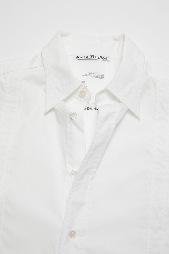 Acne Studios - ショートスリーブ ボタンアップシャツ - ホワイト