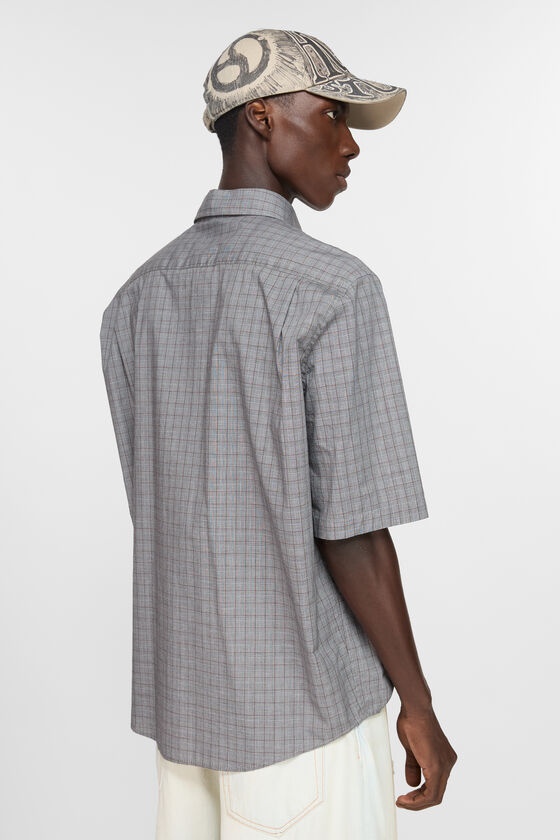 Acne Studios - ショートスリーブ ボタンアップシャツ - グレー