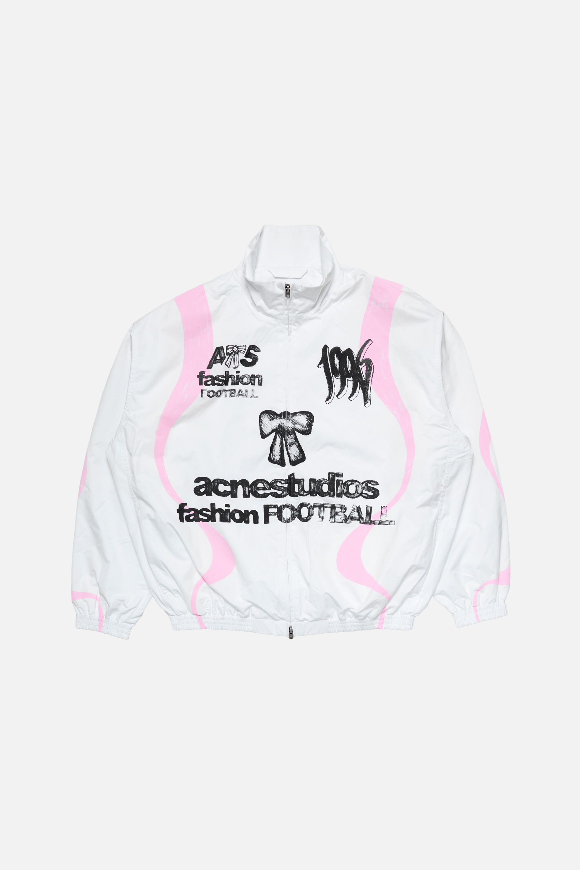 Acne Studios - Technical jacket with logo - Optic White