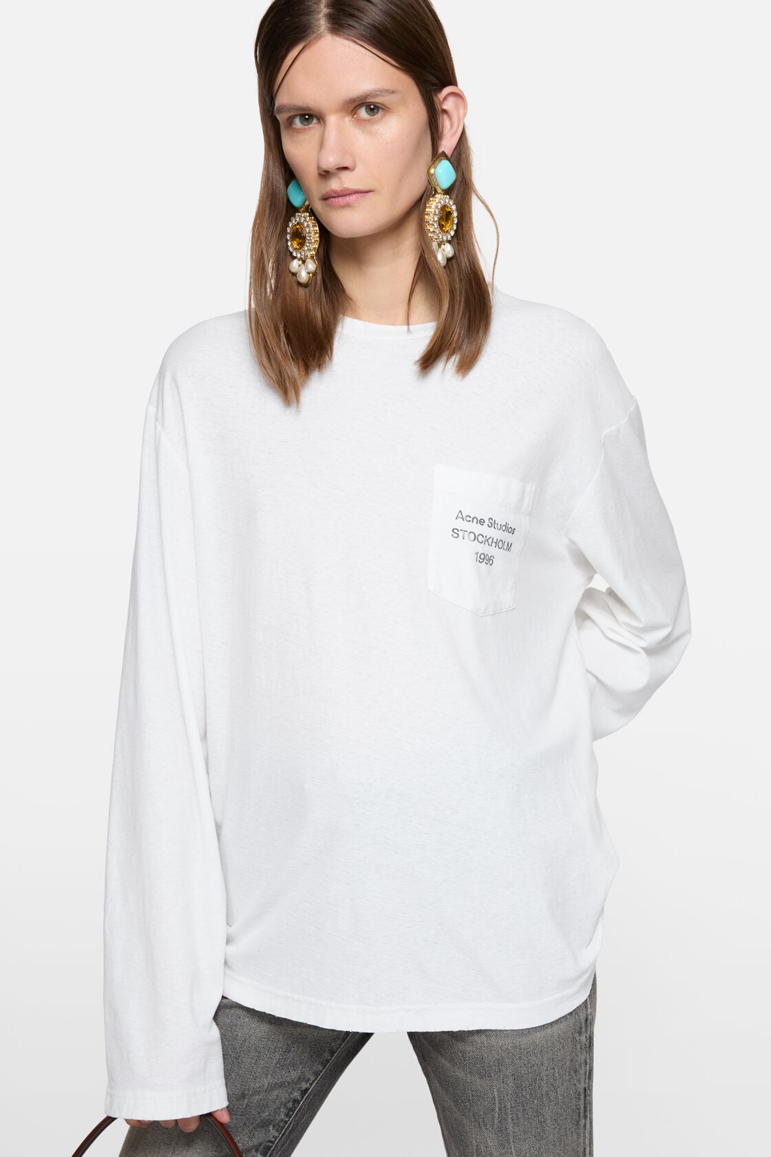 Sprayed 1996 logo t-shirt, Optic White, 2000x