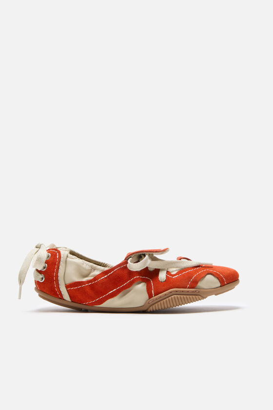 AC-WN-SHOE000078, Off white/Orange