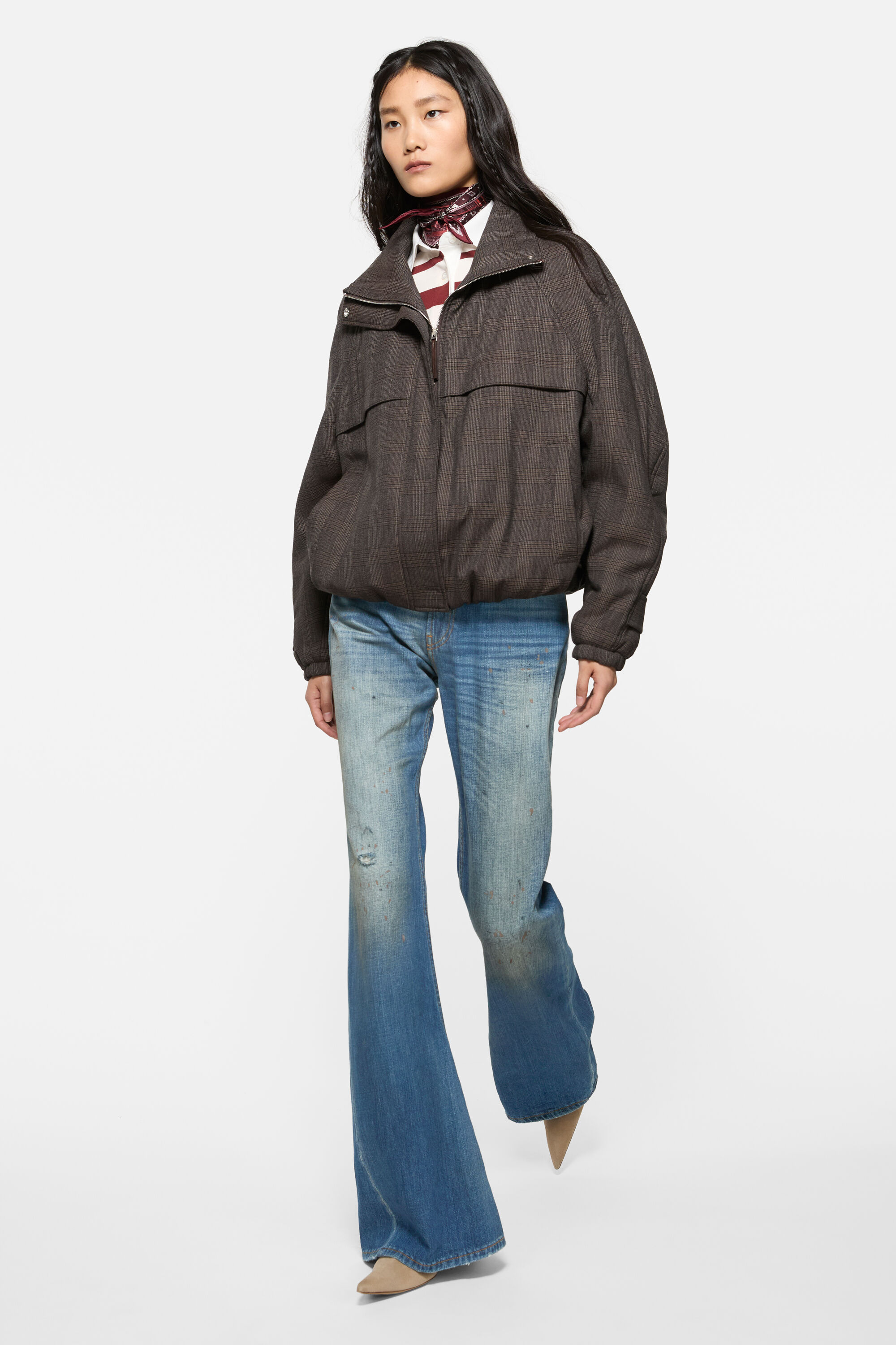 Acne Studios - フィットジーンズ - 2025F - ミッドブルー