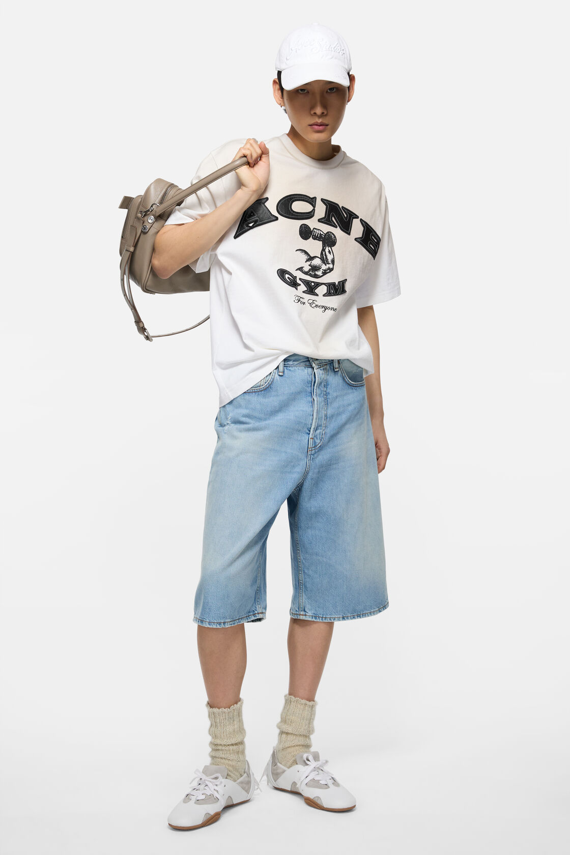 Logo t-shirt, Dusty white, 2000x