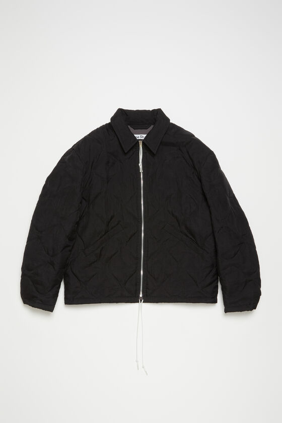 Acne Studios - キルティングを施したパッド入りジャケット - ブラック