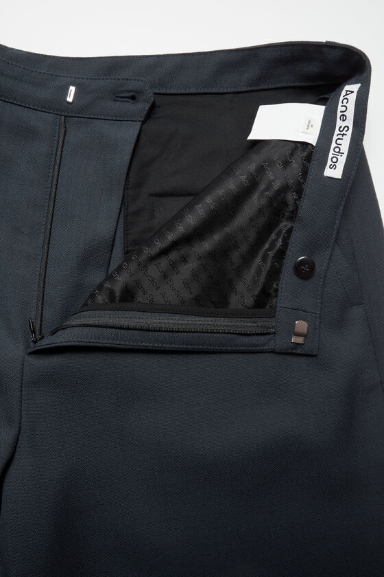 Acne Studios - Wool blend trousers - Dark navy