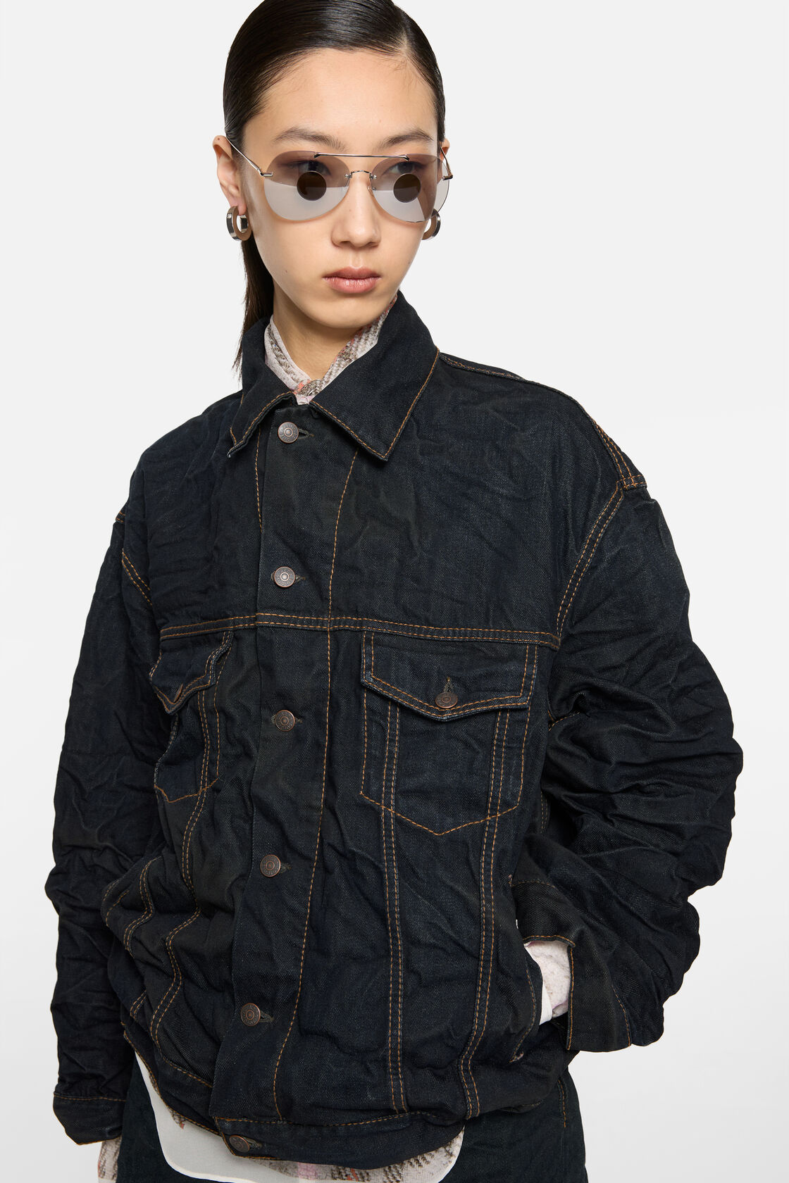 Denim jacket, Indigo blue, 2000x