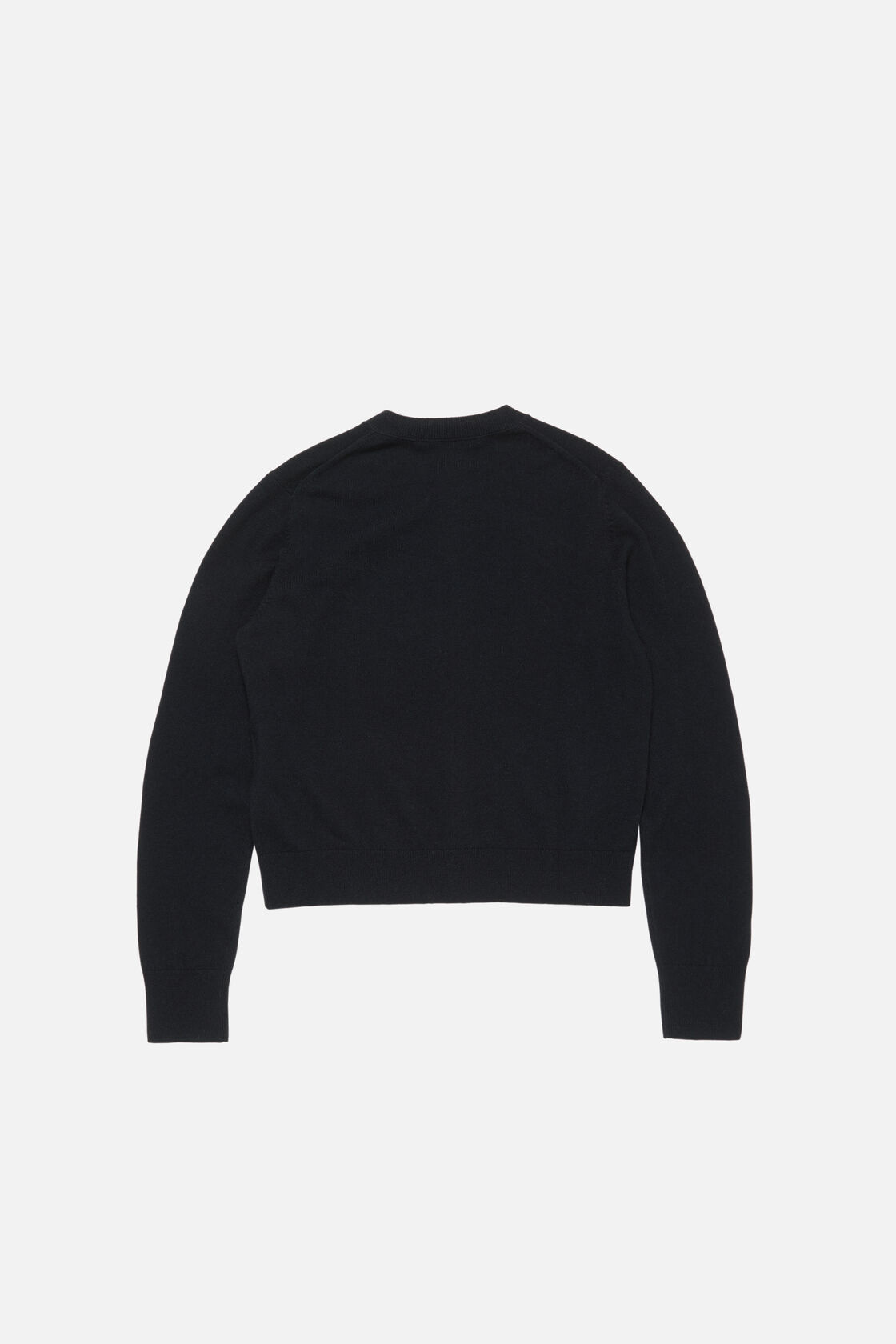 Fitted cardigan - yak wool, Black, 2000x
