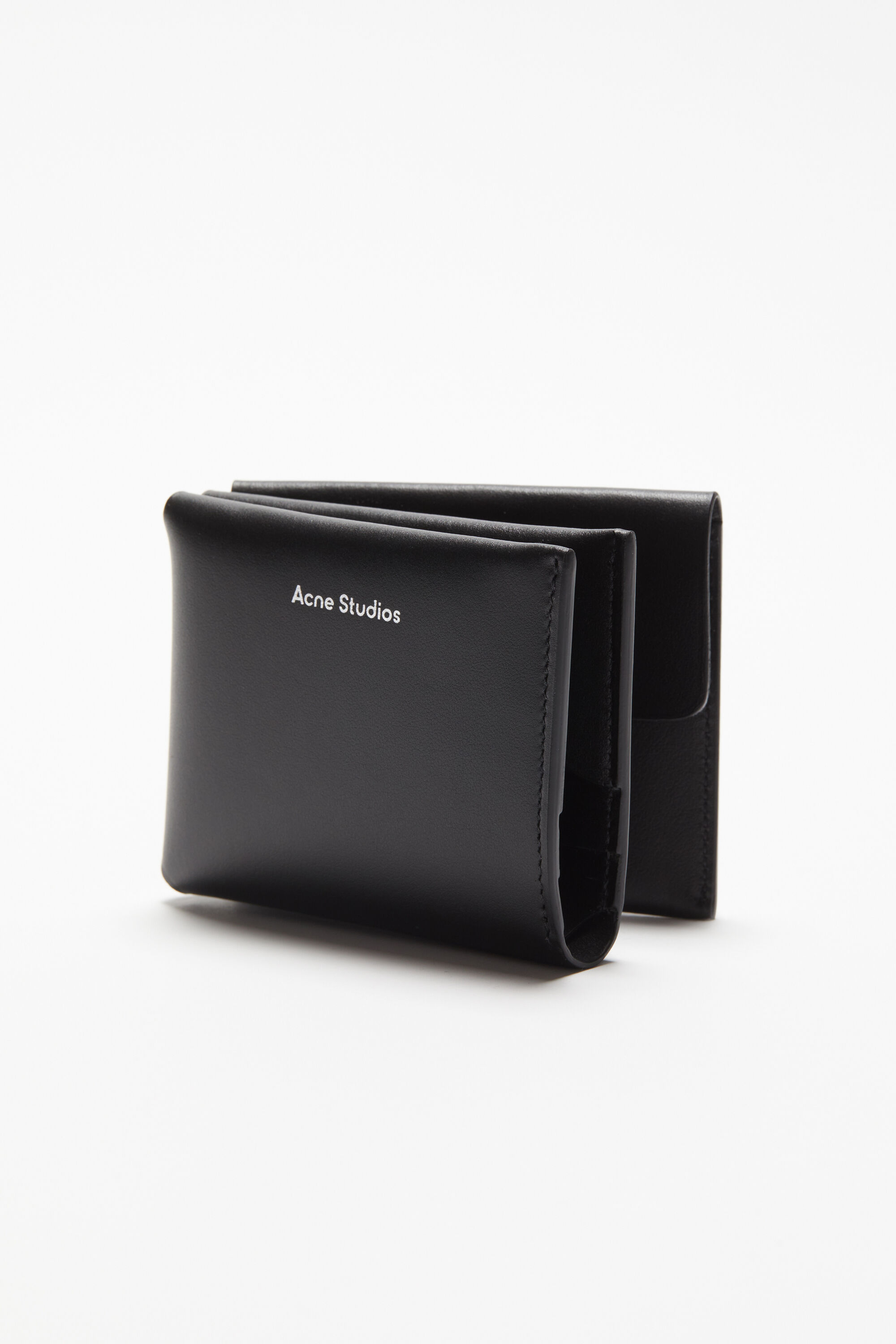 Acne Studios - Folded card holder - Black