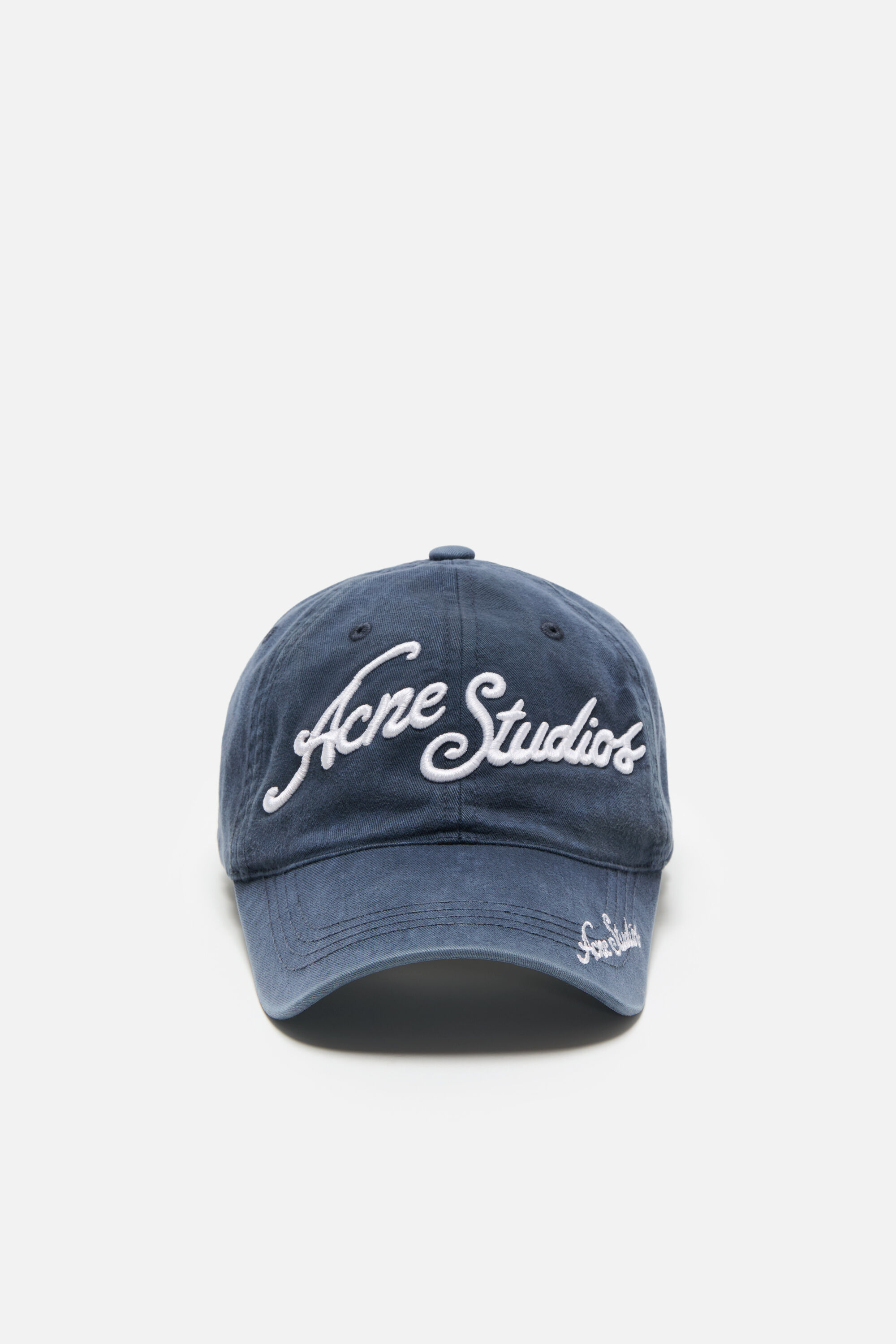 Acne Studios - ロゴキャップ - ディープブルー