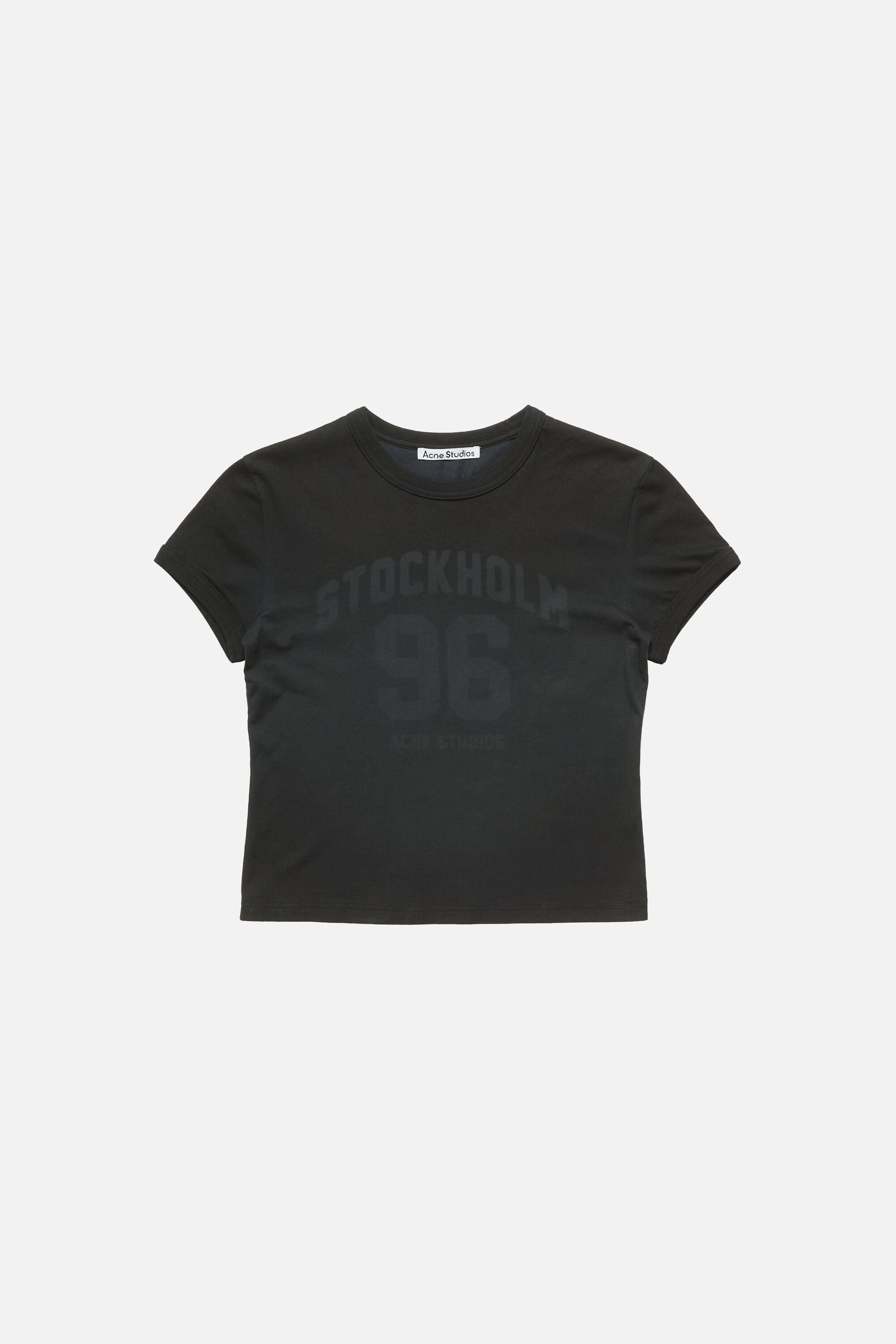 Acne Studios - ロゴTシャツ - フィットデザイン - フェイデッドブルー