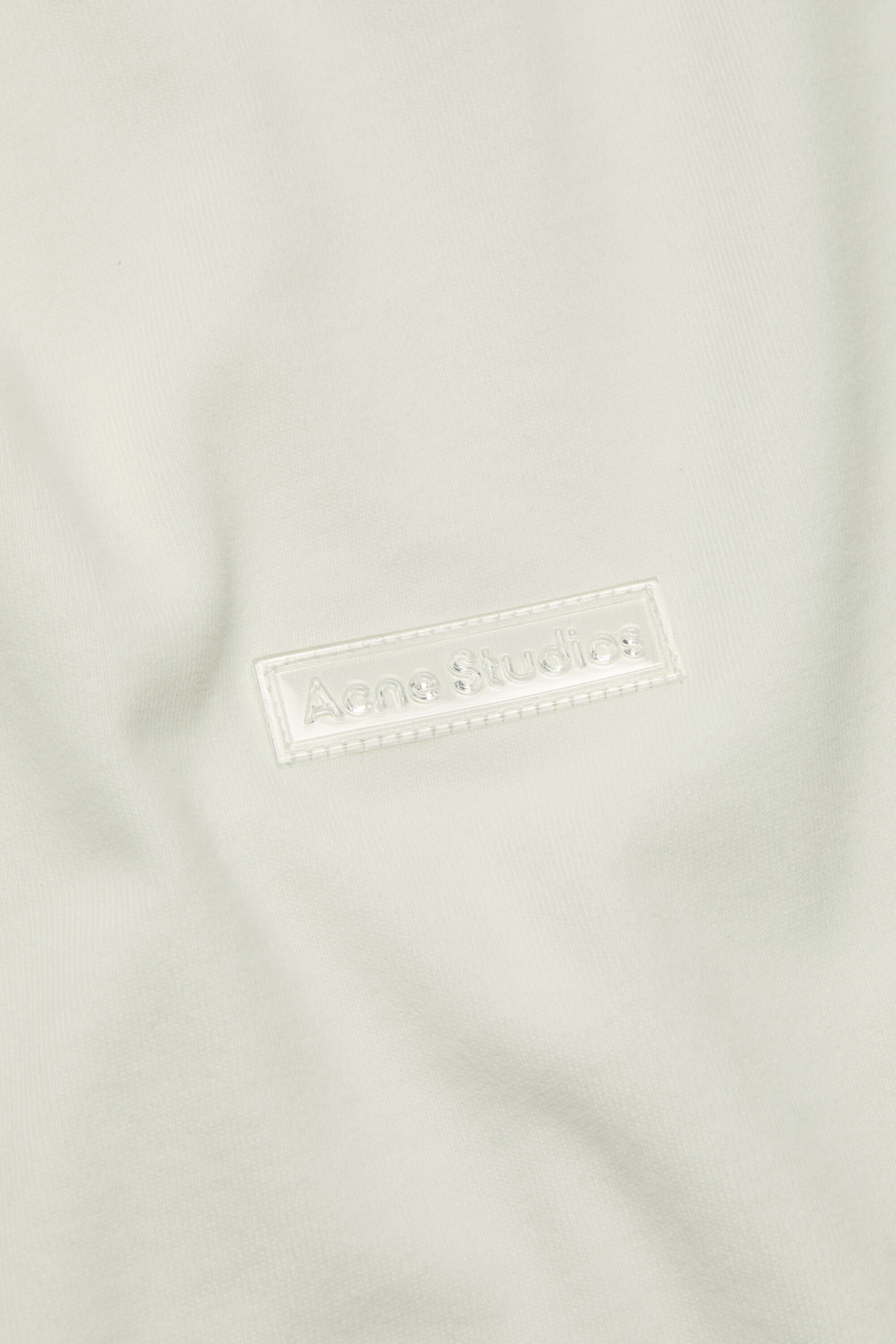 Acne Studios - ラバーロゴTシャツ - アイスホワイト
